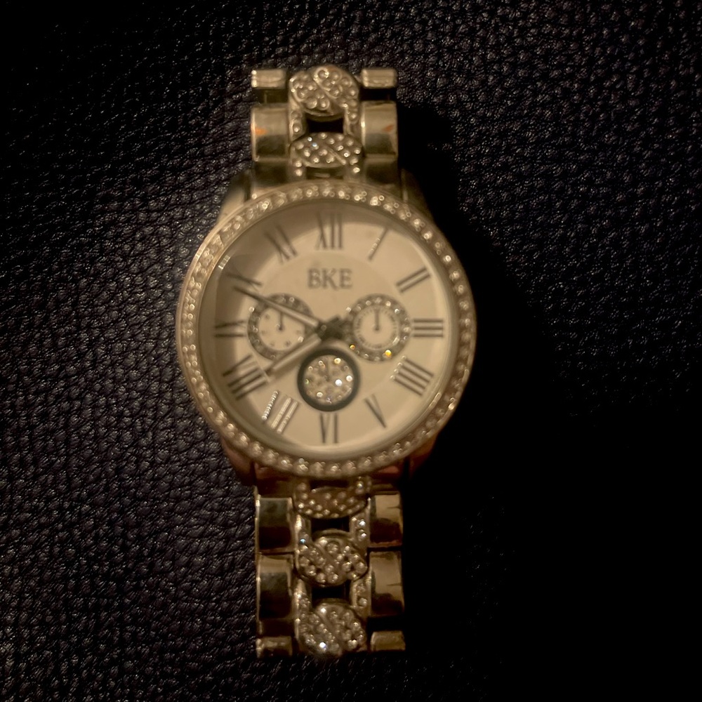 Bke silver watch